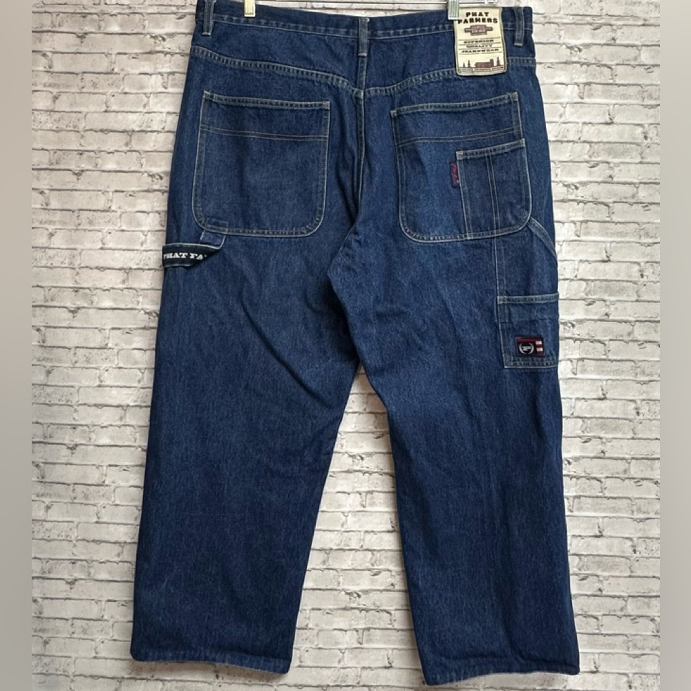PHAT FARMERS Carpenter Jeans Men's Size 40 X 27 Hip Hop Y2K 90s Vintage